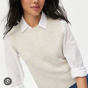 Michael Stars Carol Sweater Vest in Chalk! NWT!